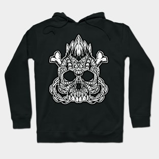 Punk Skull Tribal Hoodie